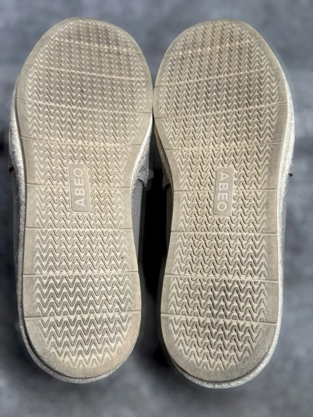 ABEO Isle Slip On Neutral Espadrille Comfort Orthotic Walking Flats Shoes